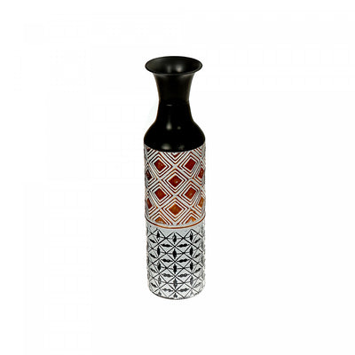 Metal Vase 18" Midnight Charm Vases|Vase Midnight Charm 18 po en métal