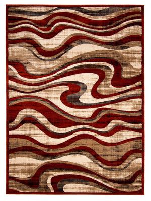 Allonah Red Area Rug - 7'10