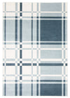 Roma Blue Machine Washable Area Rug - 3'0