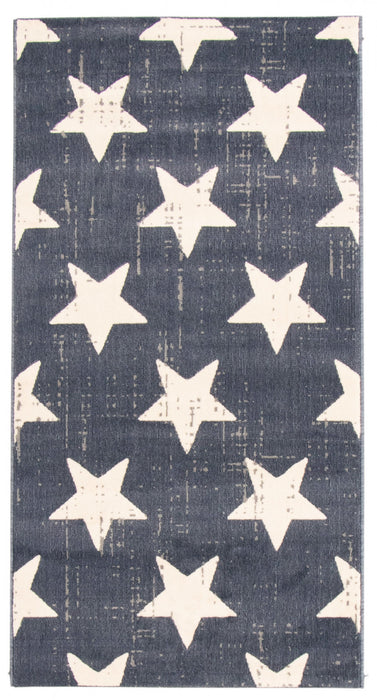 Ira Navy 2'8\" x 4'11\" Area Rug
