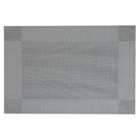 Vinyl Placemat Classic Grey - Set of 12