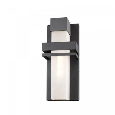 Camden 1-Light Black Outdoor Wall Light 