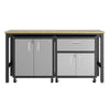 Fortress 2.0 Mobile Garage Cabinet and Worktable