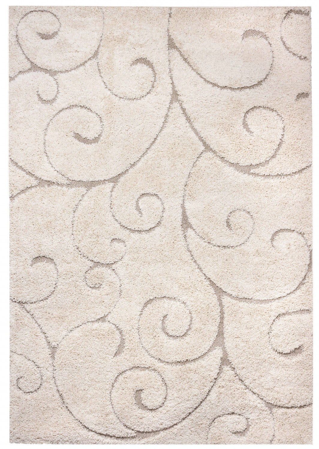 Oakville Cream Curves 4x6 Area Rug The Brick