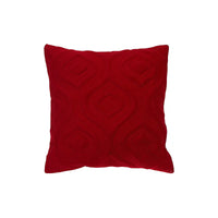 Velvet Impression Cushion Red - Set of 2