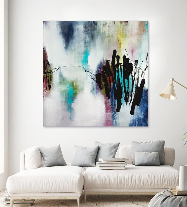 \"Disruptive Connection\" Giant Art 54x54 Wall Art