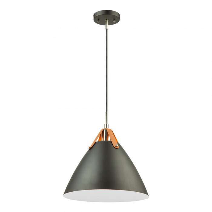 Tote 1-Light Black Pendant I