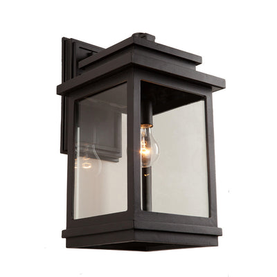 Freemont 1-Light Charcoal Outdoor Wall Light I 