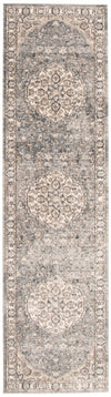 Octavian Tabriz Blue-Ivory Area Rug - 2'7