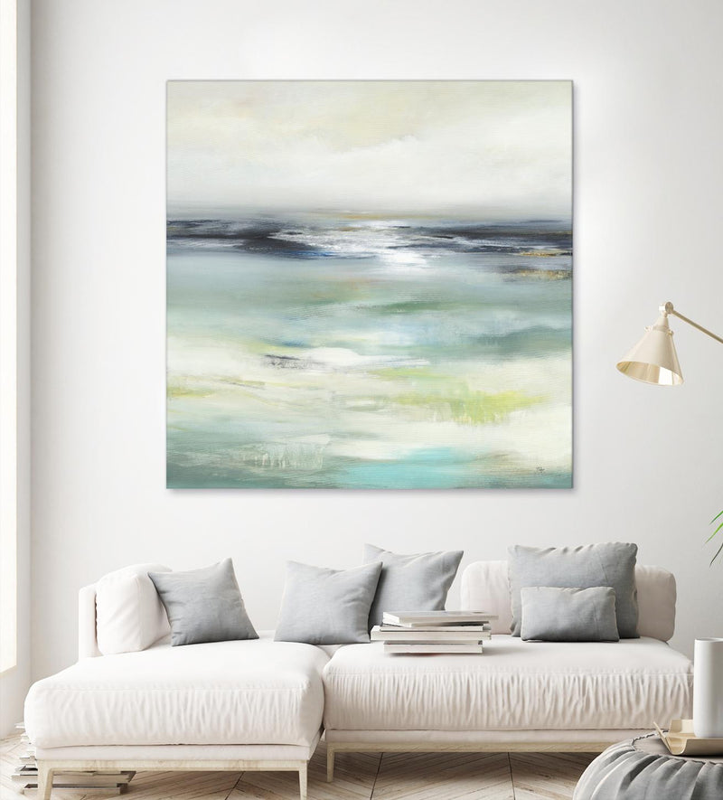 "Layered View" Giant Art 72x72 Wall Art - The Brick