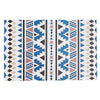 Vinyl Placemat Bohemian Blue - Set of 12