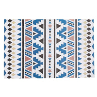 Vinyl Placemat Bohemian Blue - Set of 12