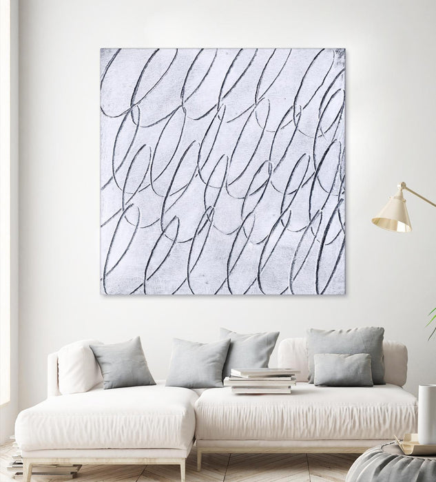 \"Contemplating Style\" Giant Art 72x72 Wall Art