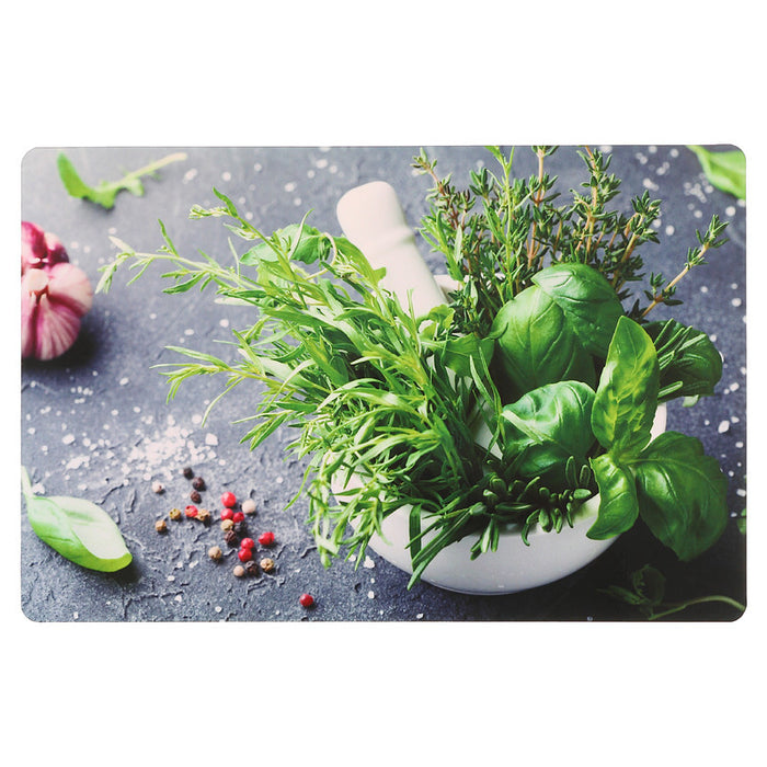 Plastic Placemat Mortar and Pestle - Set of 12