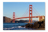 Golden Gate Bridge 28x42 Wall Art Fabric Panel Without Frame