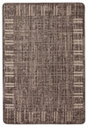 Joni Chocolate Area Rug - 4'4\" X 6'5\" 