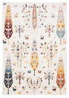Pine Ivory Machine Washable Area Rug - 6'0\" x 9'0\"