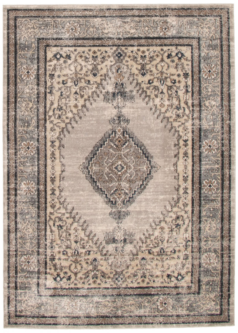 Octavian Bijar Ivory Area Rug - 3'11" x 5'11"