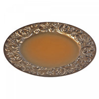 Charger Plate Baroque Gold Brushed Dinnerware