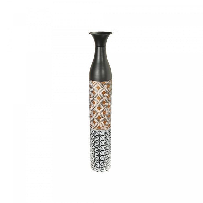 Metal Vase 32\" Midnight Charm Vases
