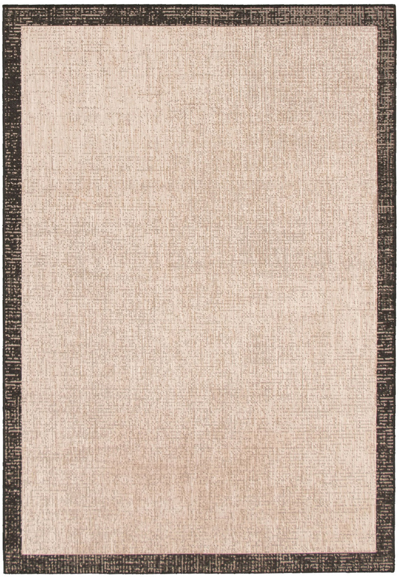 Sadie Classic Silver-Black Area Rug - 5'3" x 7'7"