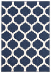 Sophie Ivory-Navy Area Rug - 5'3\" x 7'7\"