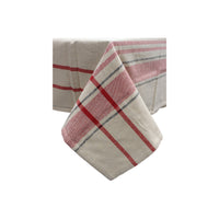 French Border Tablecloth 52 x 72 Taupe