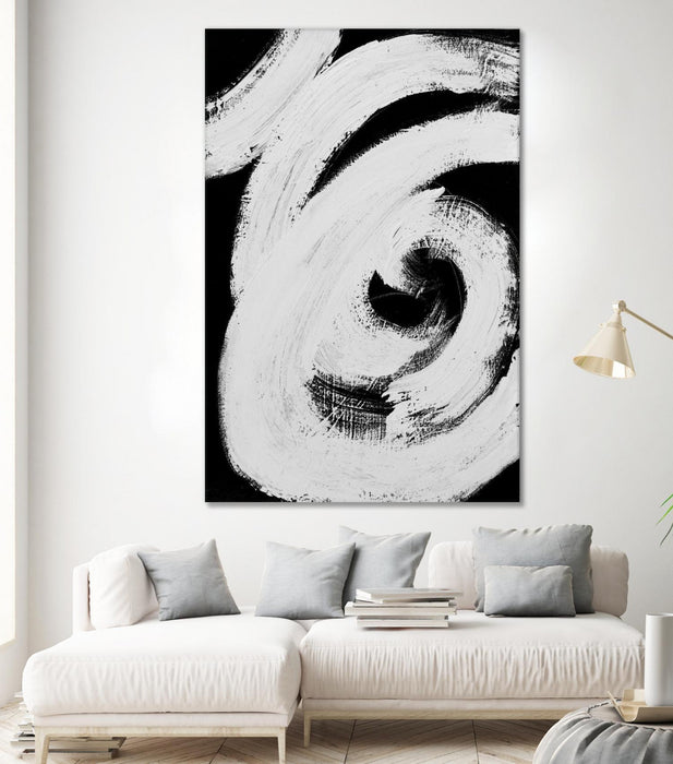 \"Loosely Intertwined I\" Giant Art 84x54 Wall Art