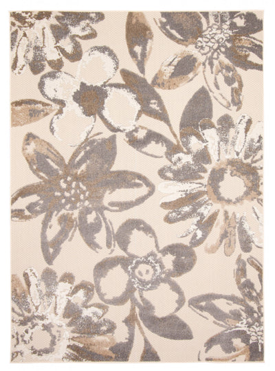 Angie Ivory Area Rug - 6'7" X 9'6" 