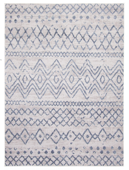 Dita Blue Area Rug - 3'11\" X 5'7\" 