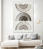 "Sophisticatted Lines I" Giant Art 84x54 Wall Art