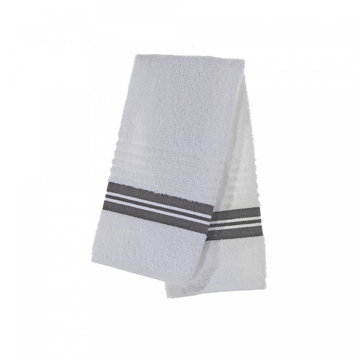 Deluxe Hand Towel 16 x 27 White - Set of 6 Towels