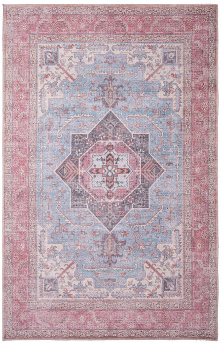 Ophelia Blue Rug 5'3\" X 8'0\" Area Rug