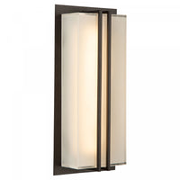 Sausalito 15 W LED Black Outdoor Wall Light I 