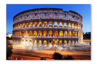 Colosseum In Rome, Italy 28x42 Wall Art Frame And Fabric Panel