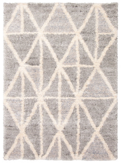 Bellanca Grey Rug 5'3" X 7'3" Area Rug 