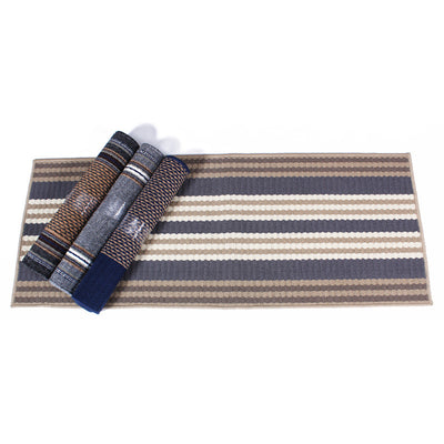 Zebra Set of 3 Floormat - 2' x 8'|Ensemble 3 tapis de plancher Zebra - 2 pi x 8 pi