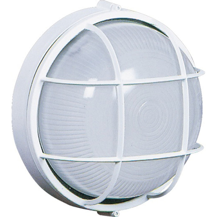 Marine 1-Light White Outdoor Wall Light IV