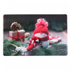 Plastic Placemat Snowman with Red Toque - Set of 12