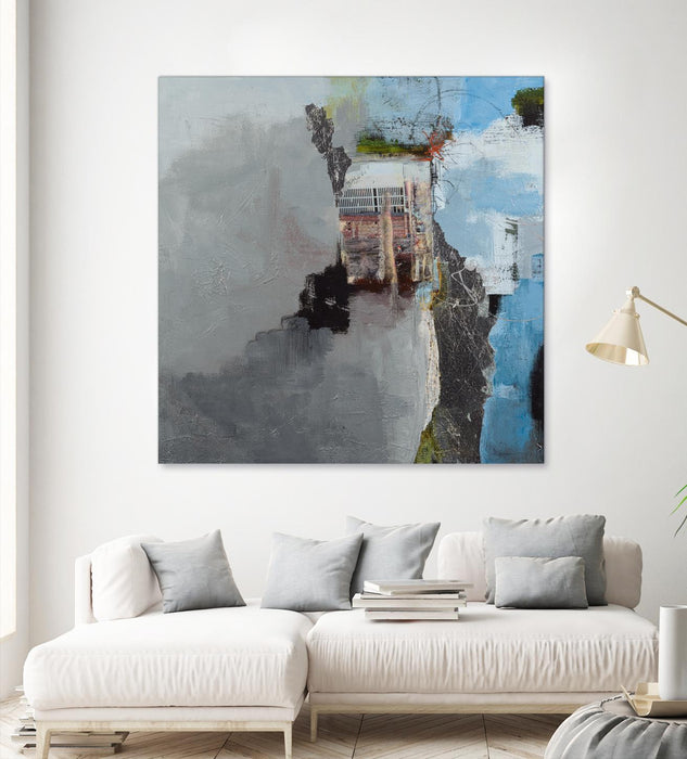 \"Living On The Edge\" Giant Art 54x54 Wall Art