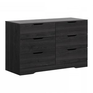 Holland 6-Drawer Double Dresser - Grey Oak
