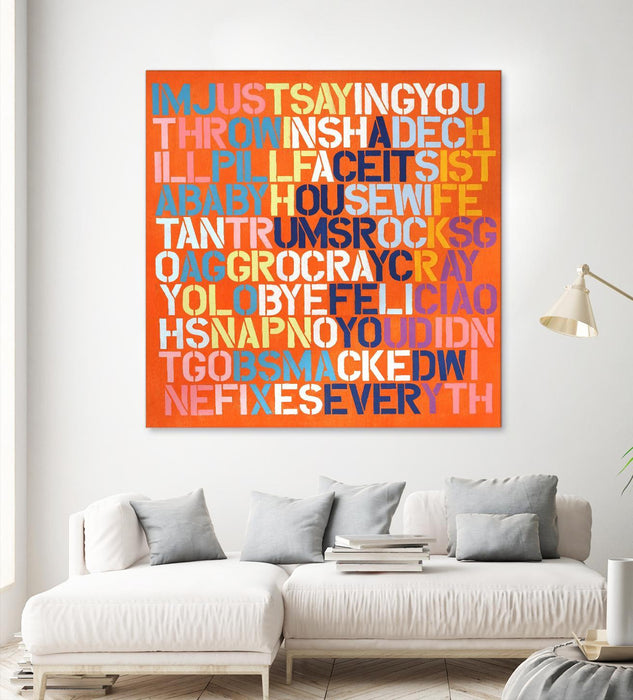 \"Cray Cray\" Giant Art 54x54 Wall Art