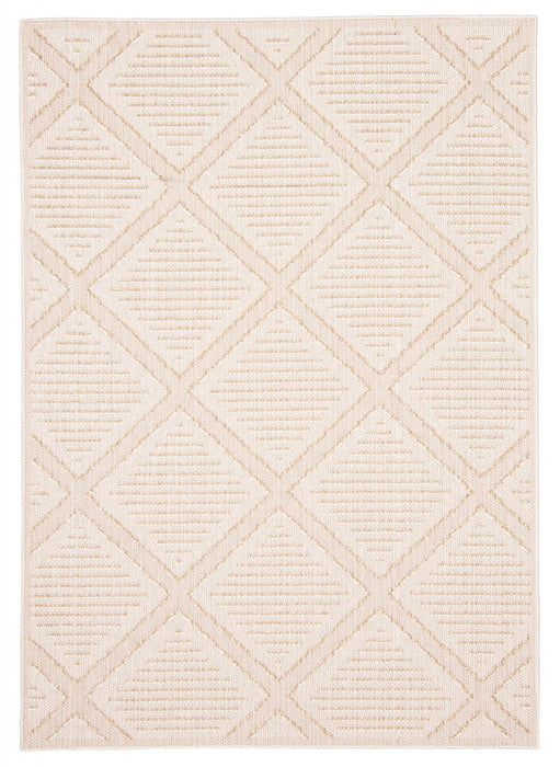 Xantha Taupe Area Rug - 6'3\" x 9'3\"