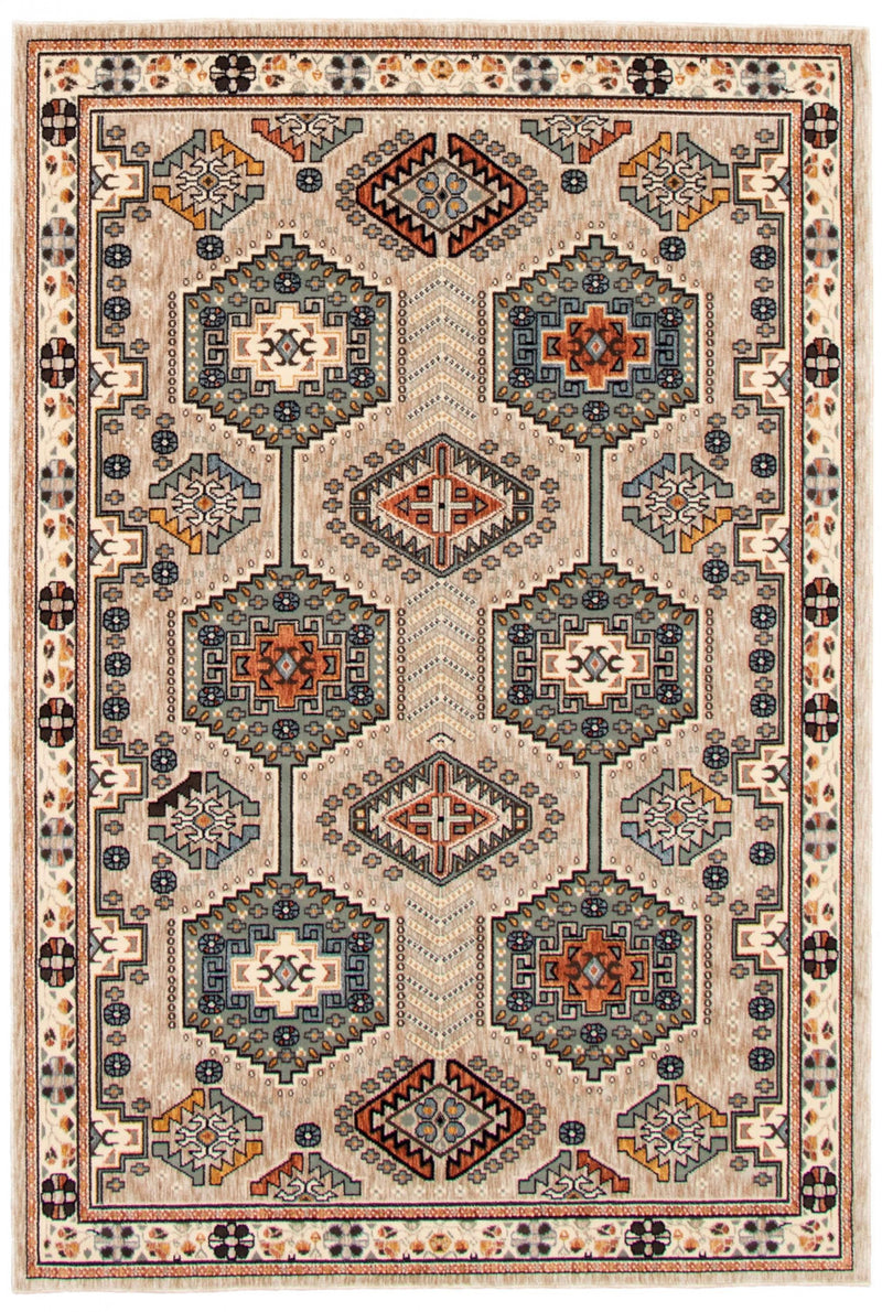 Quincy Taupe Area Rug - 7'10" x 10'2"