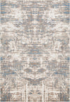 Shi Abstract Blue 3x5 Area Rug