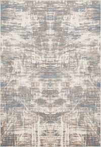 Shi Abstract Blue 3x5 Area Rug