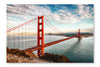 Golden Gate Bridge, San Francisco 16x24 Wall Art Fabric Panel Without Frame