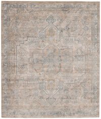 Baina Heriz Beige-Grey Area Rug - 6'7
