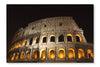Coliseum At Night 24x36 Wall Art Fabric Panel Without Frame
