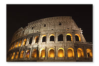 Coliseum At Night 24x36 Wall Art Fabric Panel Without Frame